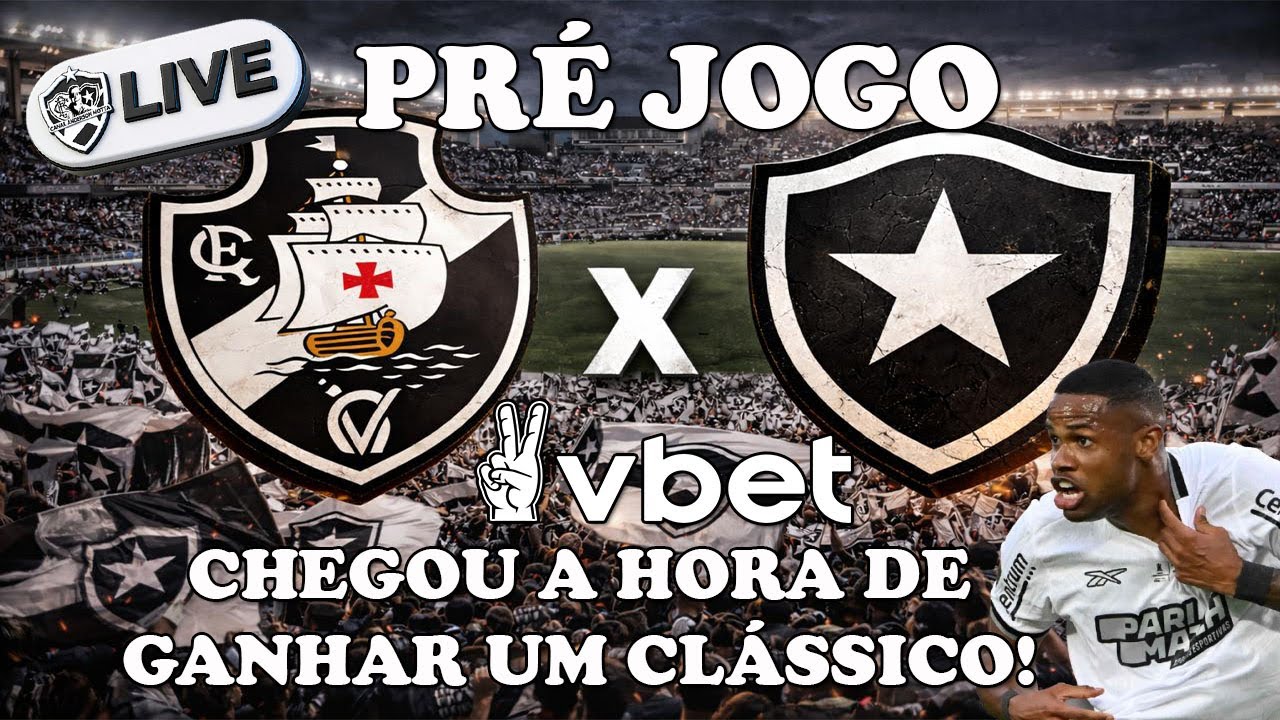 LIVE ALVINEGRA RAIZ - CAMP.BRASILEIRO 10&deg; RODADA!!PR&Eacute; JOGO VASCO X BOTAFOGO!!BORA GANHAR UM CL&Aacute;SSICO
