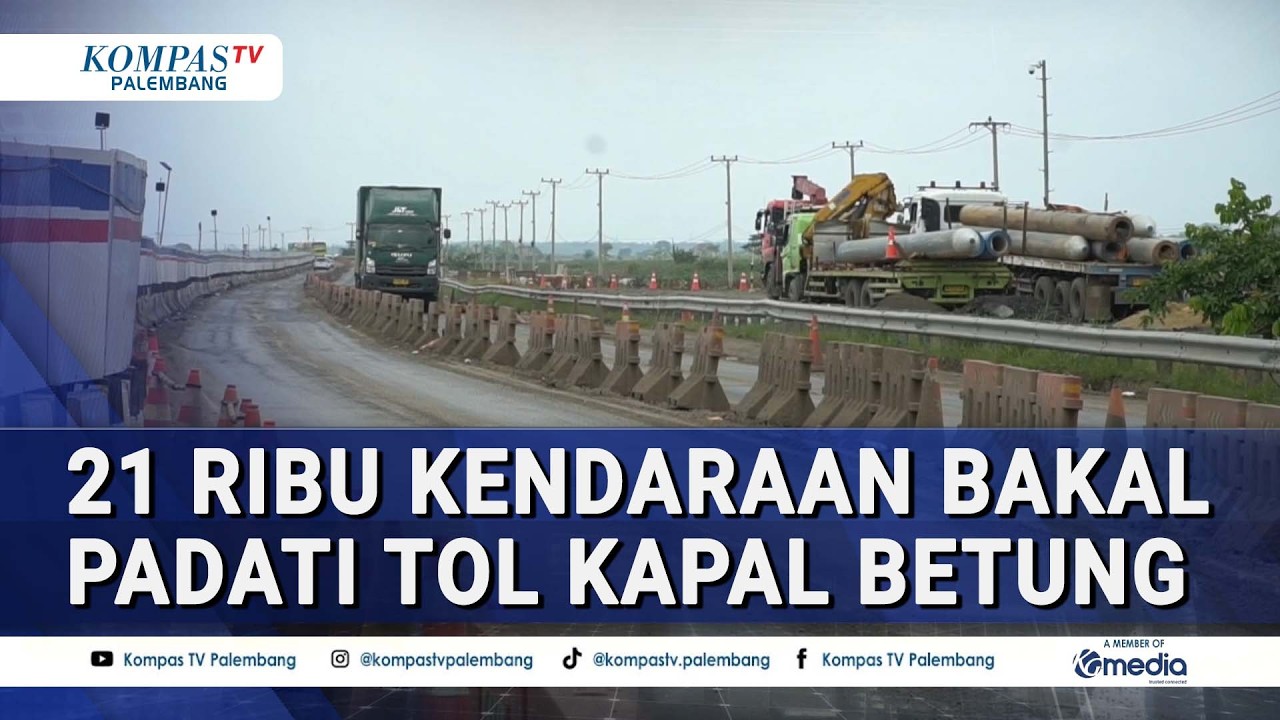 Tol Kapal Betung Siap Sambut 21 Ribu Pemudik di Puncak Arus