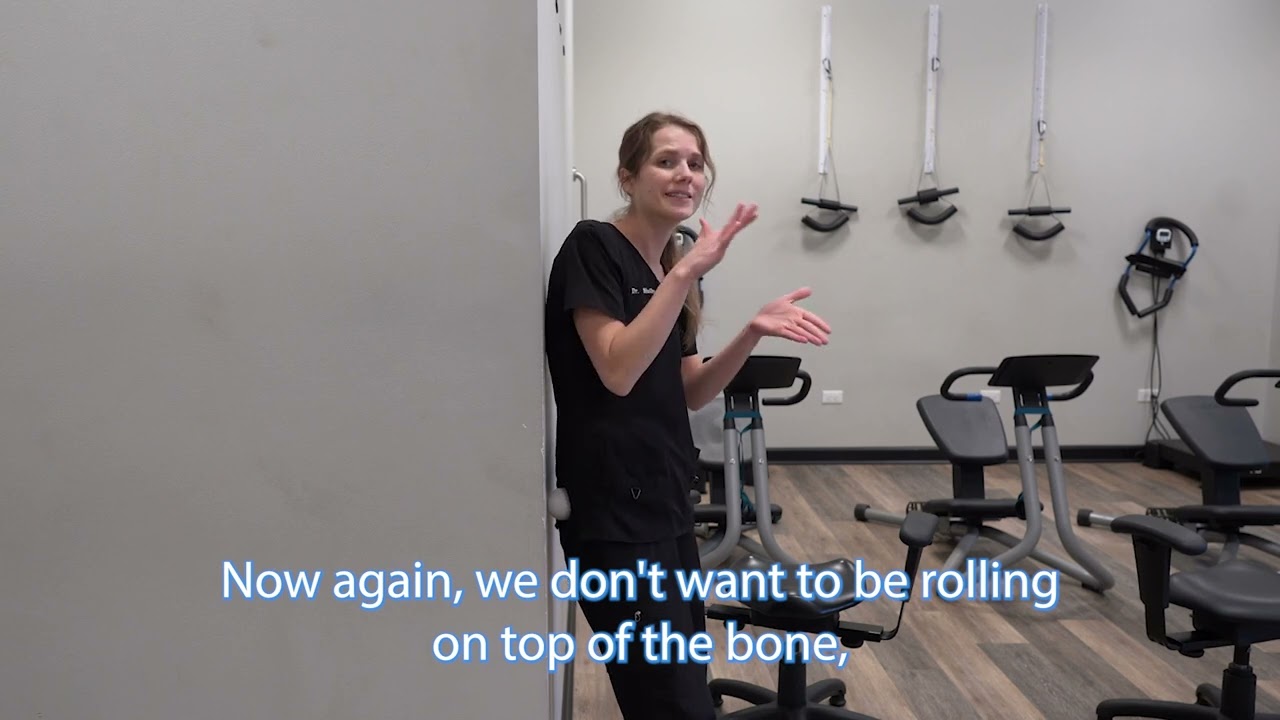 How to Use a Lacrosse Ball for Glute Muscle Massage | Dr. Shelby