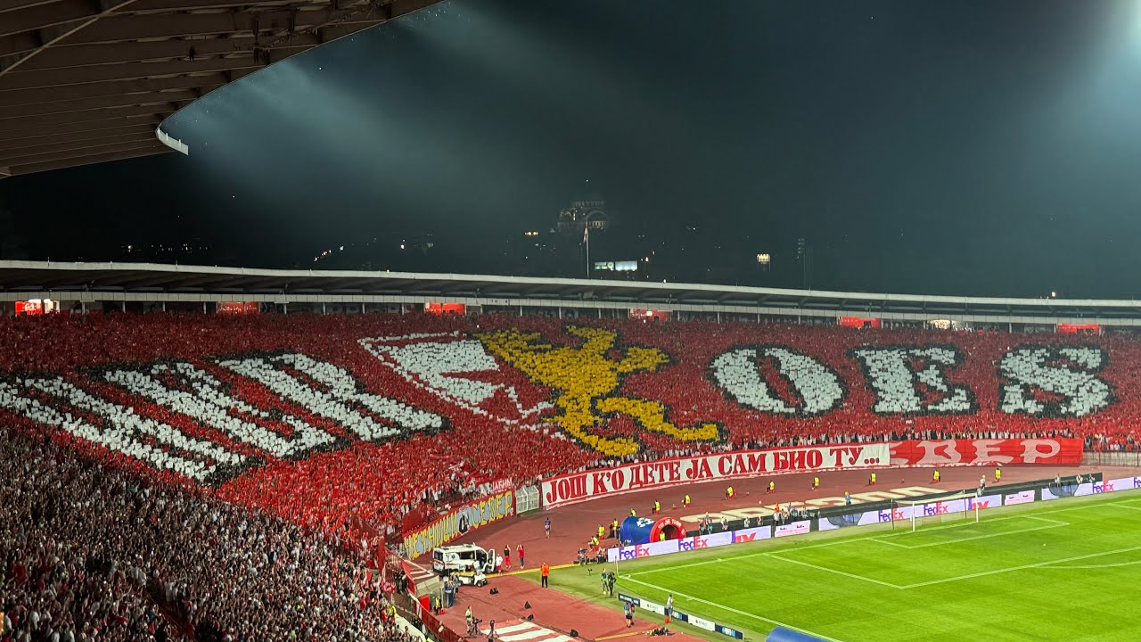 Delije na utakmici: Crvena zvezda - Bodo Glimt (28.08.2024.)
