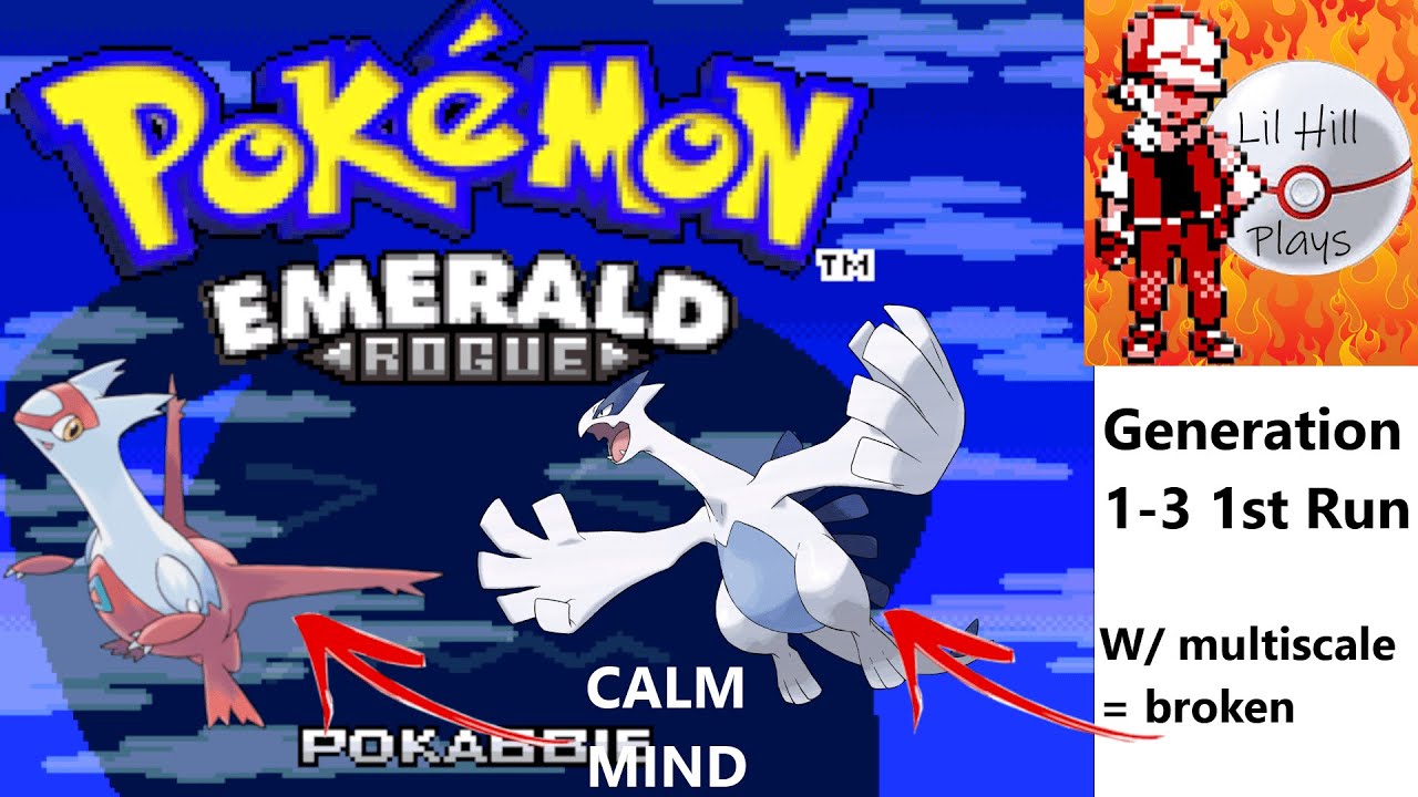 Pokemon Emerald Rogue | Gen 1-3 1st Run | Multiple Legendary Encounters + We make Elite Four!