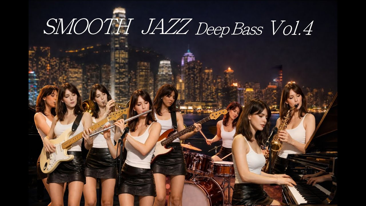 Vol.4 Smooth Jazz Slap Bass Playlist – Urban Night Groove & Deep Low-End｜都会的な夜に溶けるジャズ