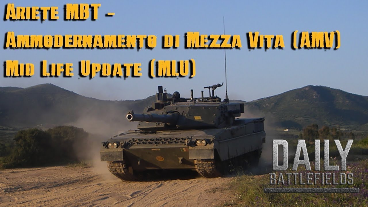 Ariete MBT - Ammodernamento di Mezza Vita (MLU)