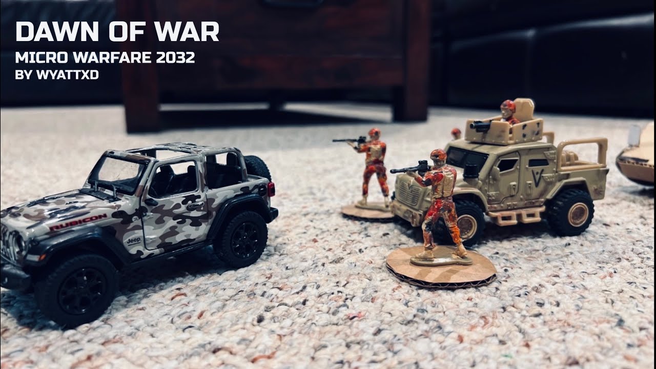 Micro Warfare 2032 Episode 1 | Dawn Of War | The Battle of Alstzyn Desert