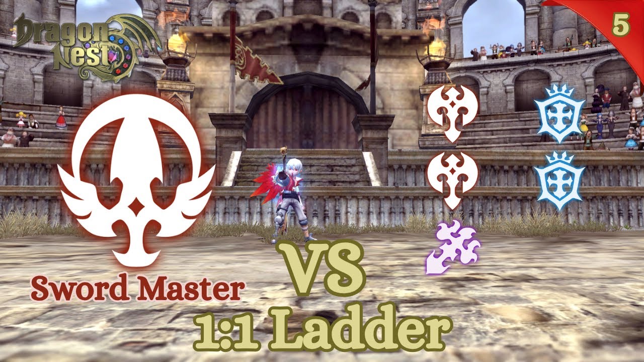 Dragon Nest Classic | 1500+ Rating PVP 1v1 Ladder | Sword Master (Magic) 40 Cap #5