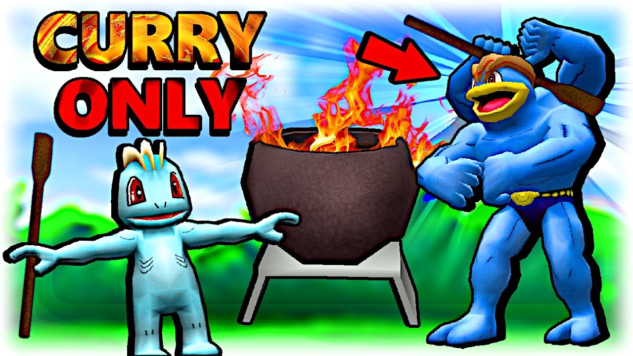We Train Pixelmon With CURRY ONLY, Then We Fight! (Minecraft Pokemon Mod)
