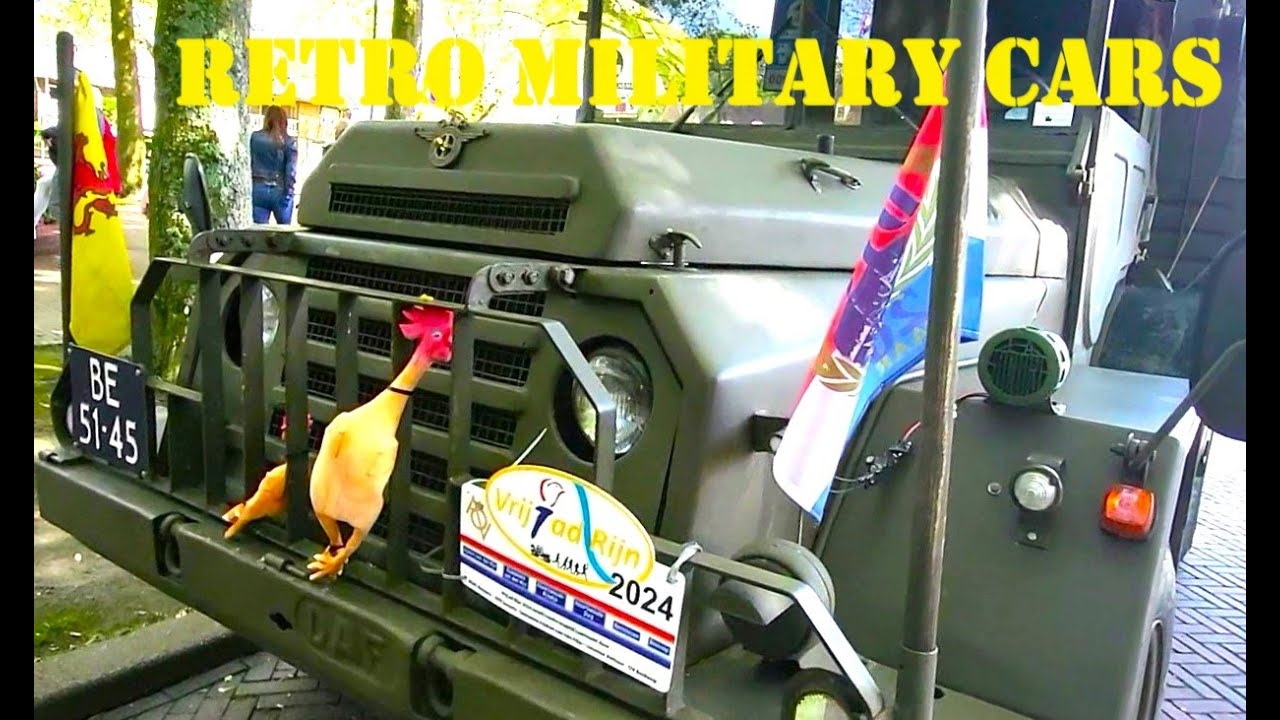 Daf Ya 126, 1957. Rooster on the Bumper. Collection of Interesting Cars, Oldtimers. Retro Military