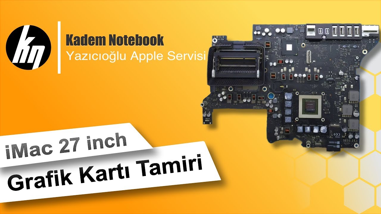 iMac 27'' Grafik Kartı Tamiri