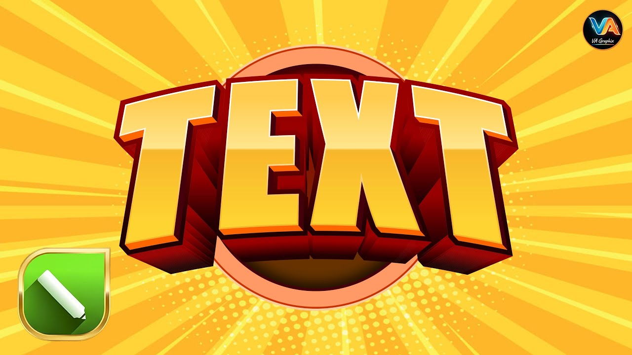 CorelDRAW 3D Text Effect | Professional POWER Text Design | Step by Step Hindi