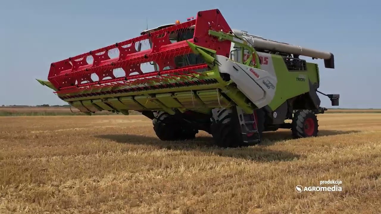 Prva žetva sa kombajnom CLAAS Trion 660: OVO su utisci Dragana iz Mokrina!