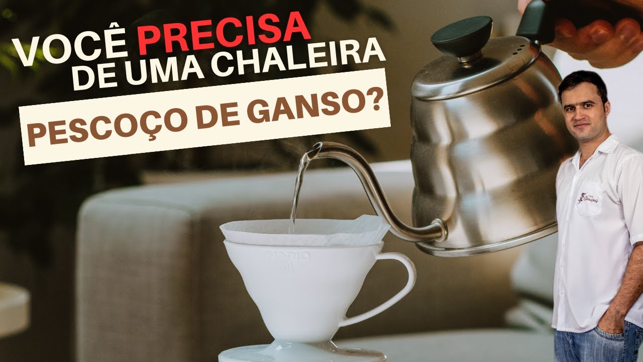 Você precisa de uma chaleira PESCOÇO DE GANSO?