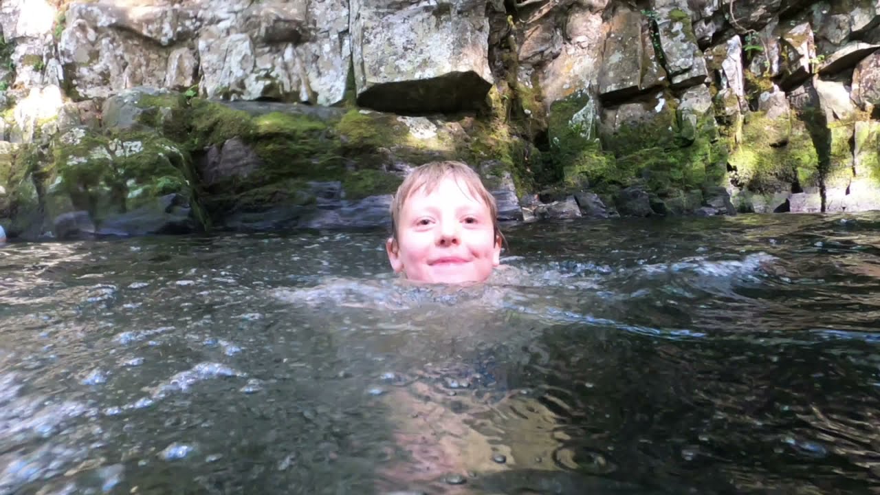 Nantcol Waterfalls Campsite near Barmouth. Snowdonia National Park
