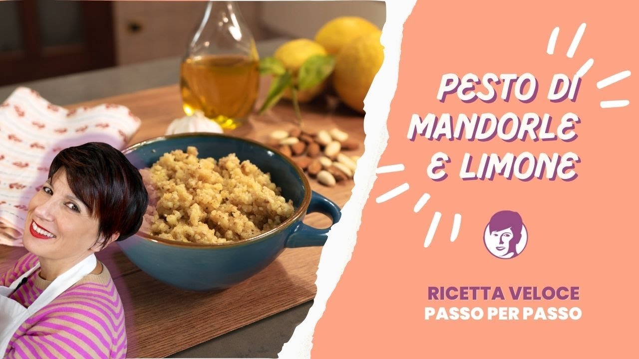 Pesto di mandorle e limone | Il Mondo di Antonietta Polcaro