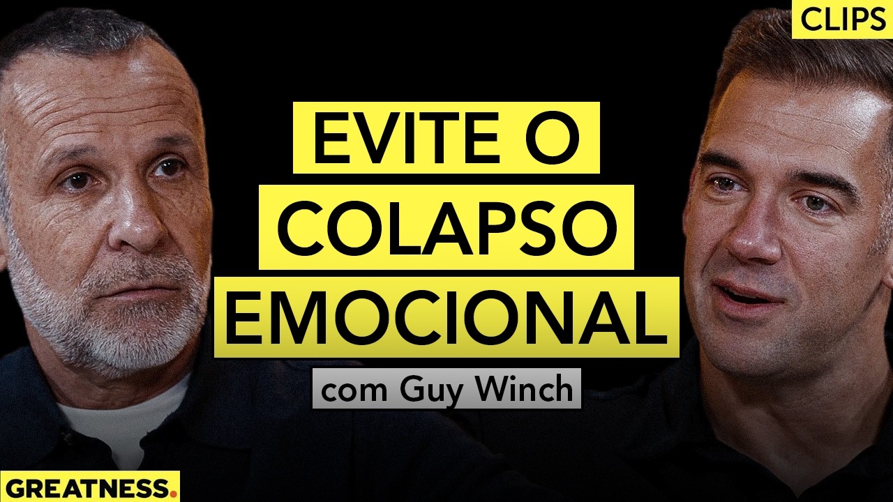 A Gestão Psicológica do Estresse e Esgotamento Laboral | Guy Winch