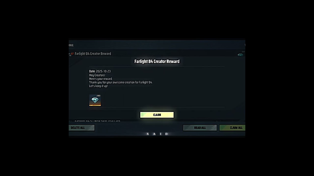 I got 2000 diamonds from farlight 84 💎💎 😱🔥... subscribe to know how to get yours‼️⁉️ #farligh84fcc
