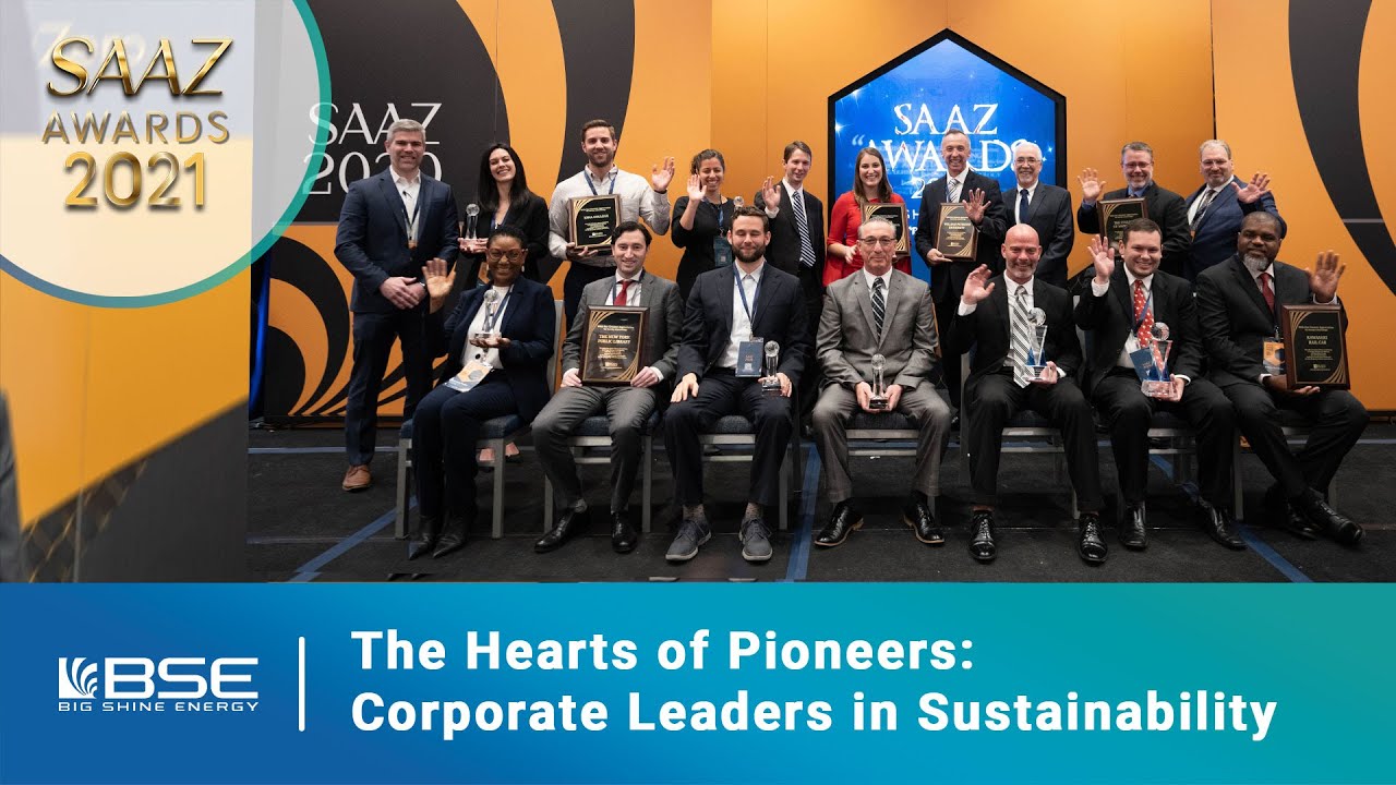 SAAZ 2021 The Hearts of Pioneers: Corporate Leaders in Sustainability Intro
