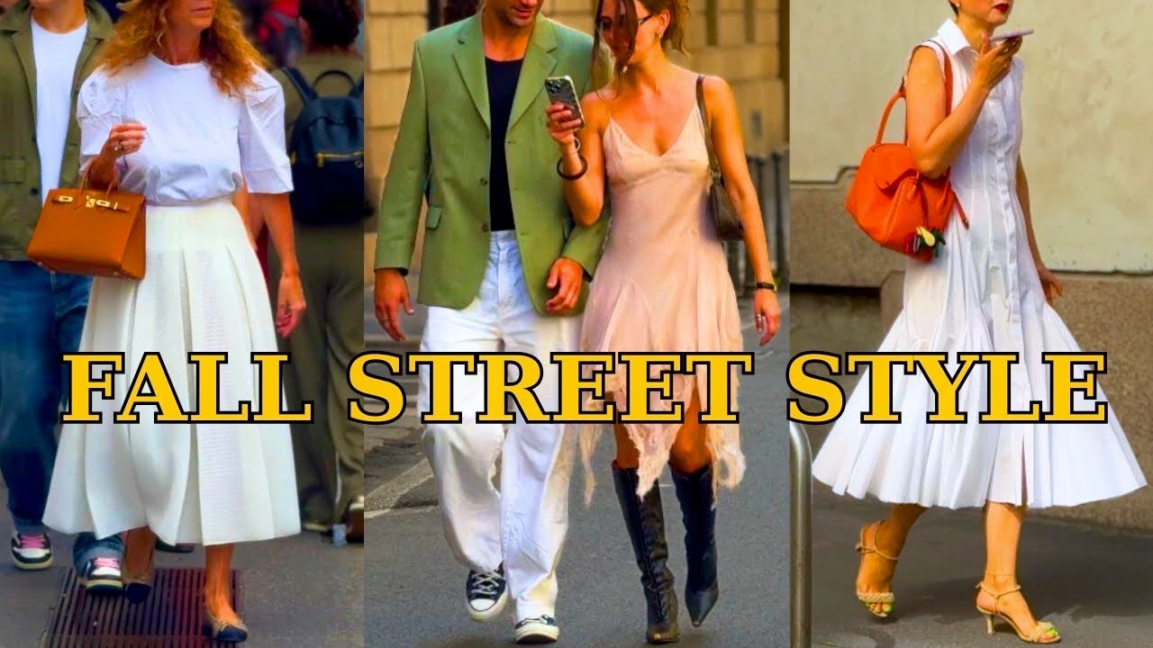 How Italians Are Dressing This Fall in Milan🍂Style Secrets, Chic Outfits & Trendy Street Fashion 