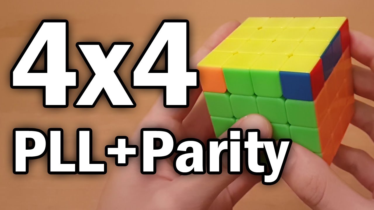 4x4 Rubik's Cube: Best PLL Parity Method & Tricks