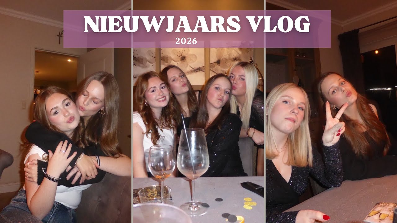 VLOG nieuwjaar met de girlies🎀