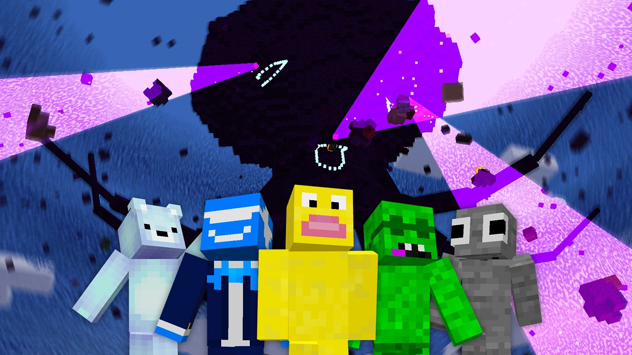 We Spawned THE WITHER STORM in Minecraft