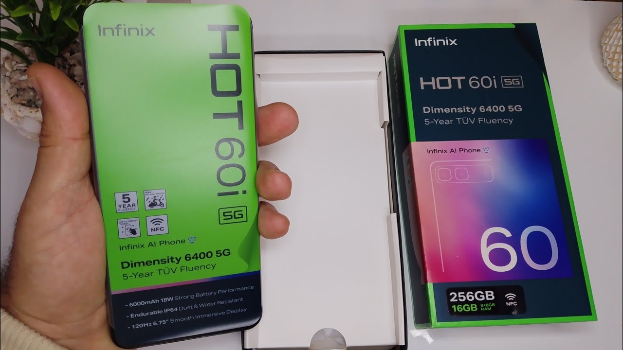 Unboxing infinix Hot 60i , review, Test camera, fiche technique 
