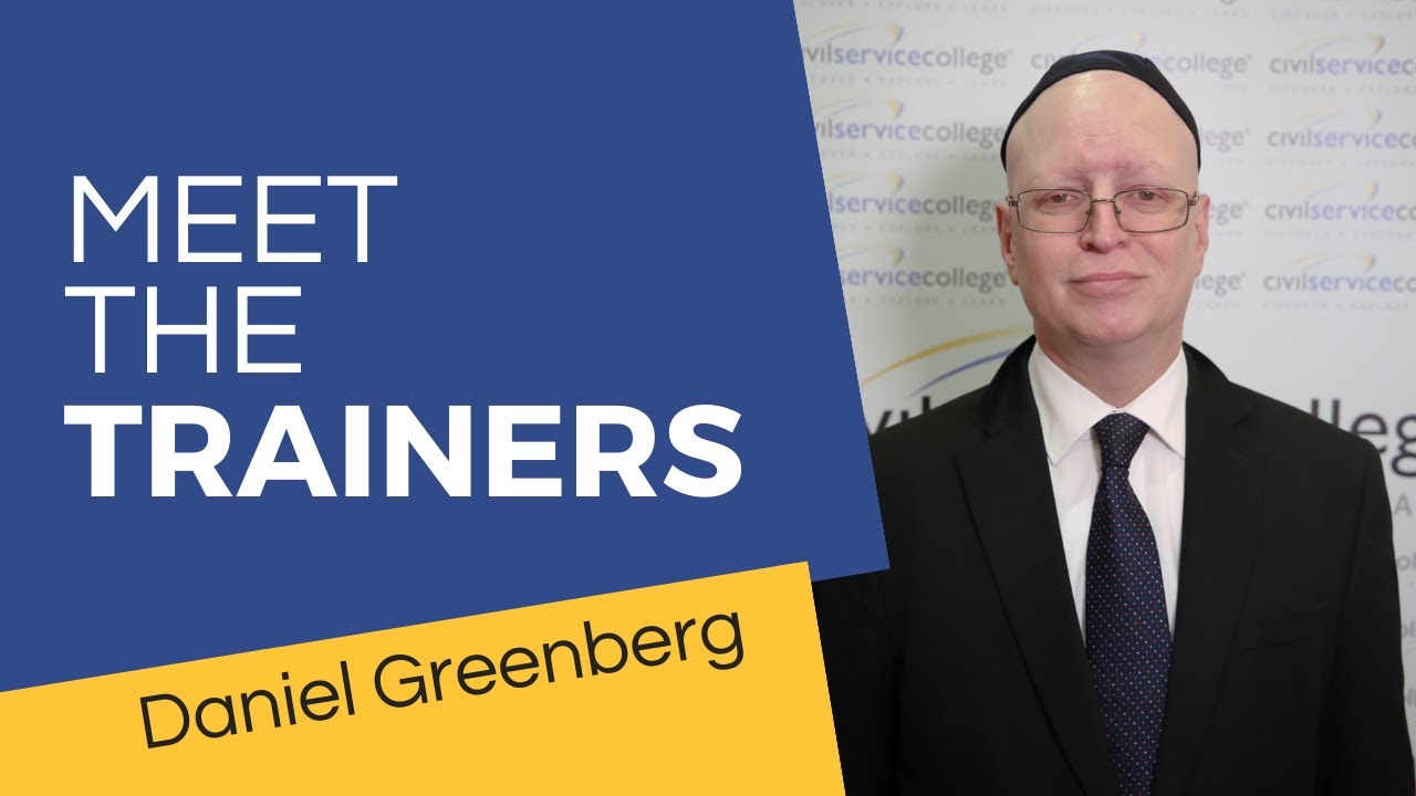 Law & Legal Awareness Course Leader - Daniel Greenberg