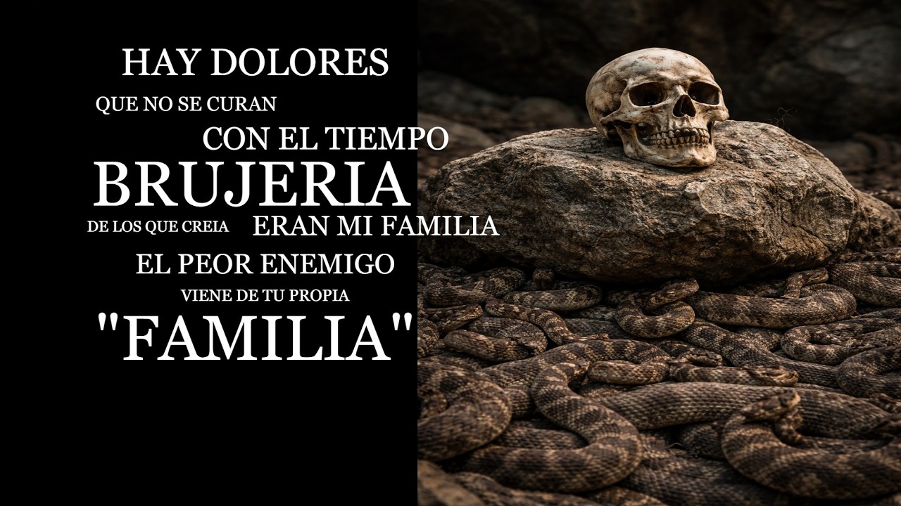 Hay dolores que no se curan con  el tiempo, brujería de  los que creía era mi familia