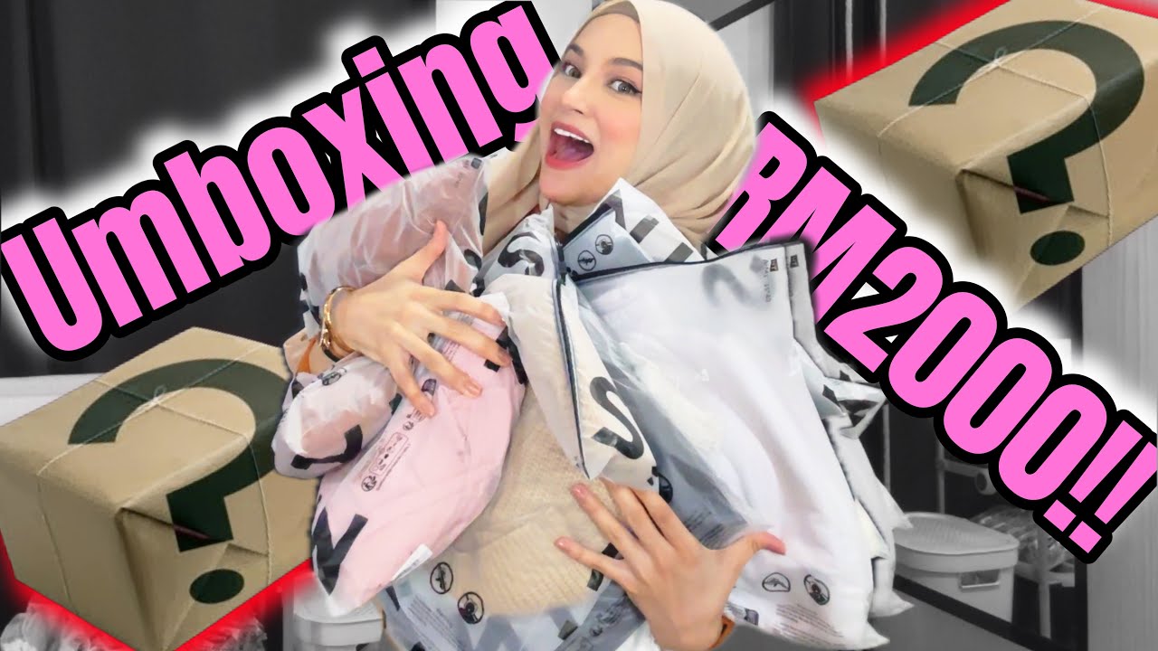 UNBOXING SHEIN !! HABIS RM2000 !!
