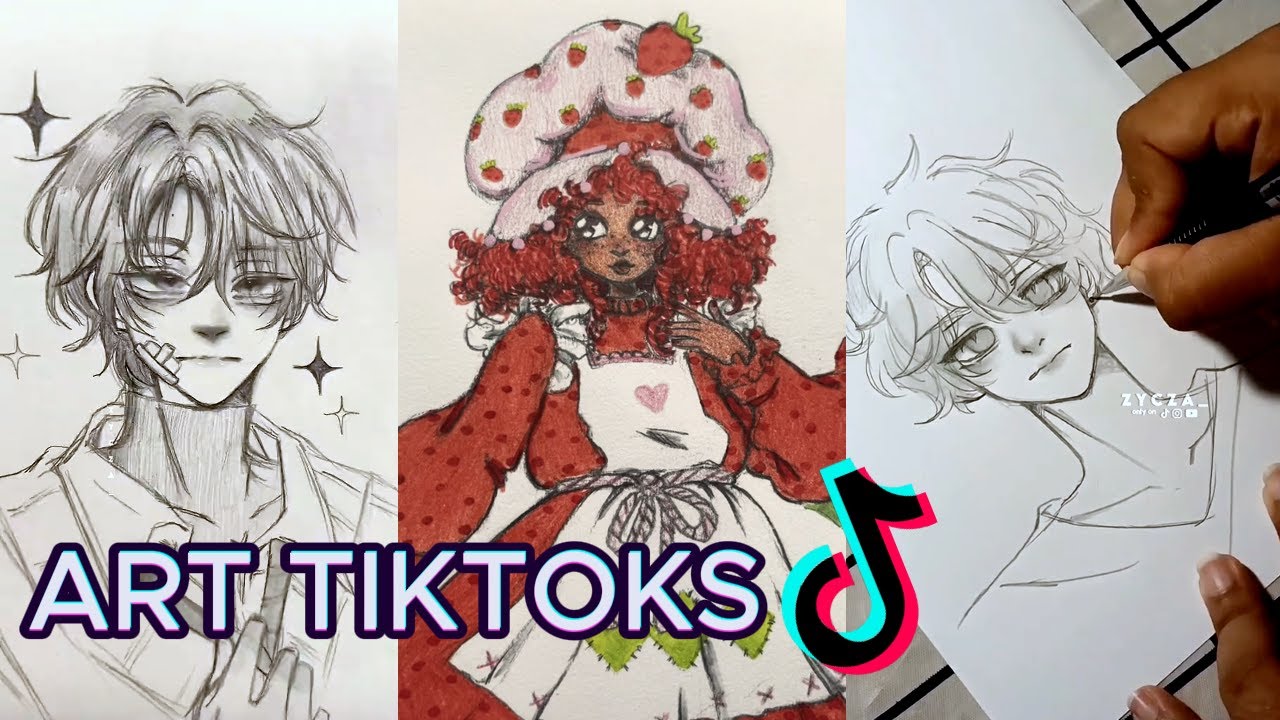 Art Tiktoks I saved 😊 #29