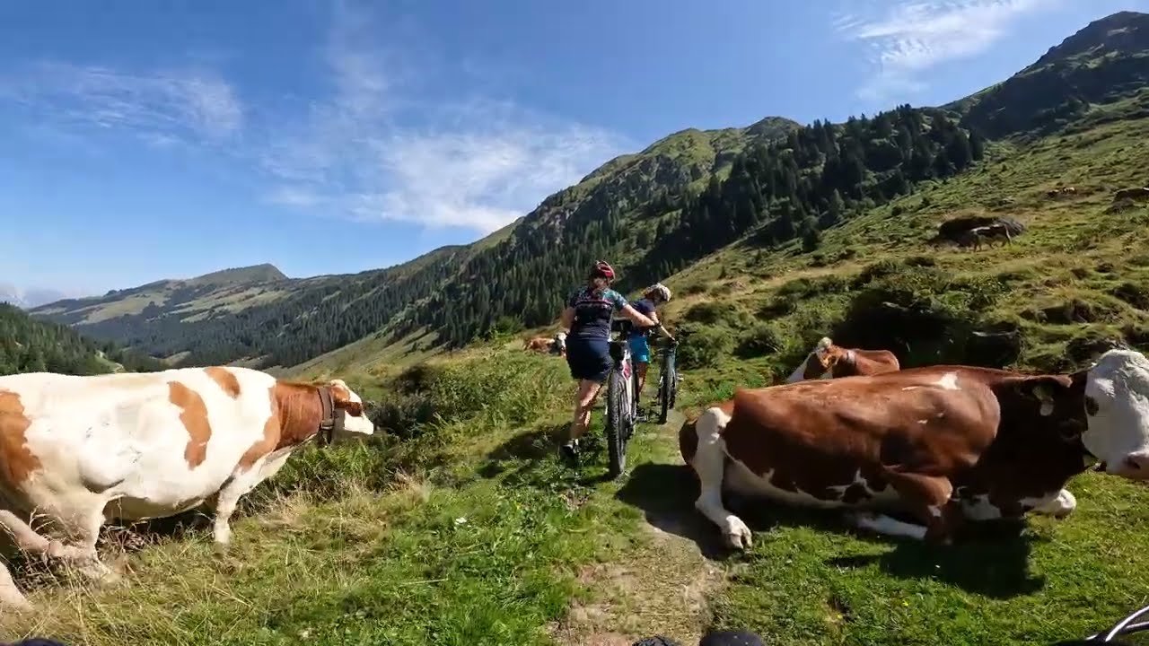 E biketocht Kirchberg Klooalm 2000er Jochberg Aurach Kitzbühel Kirchberg Brixen augustus 2023