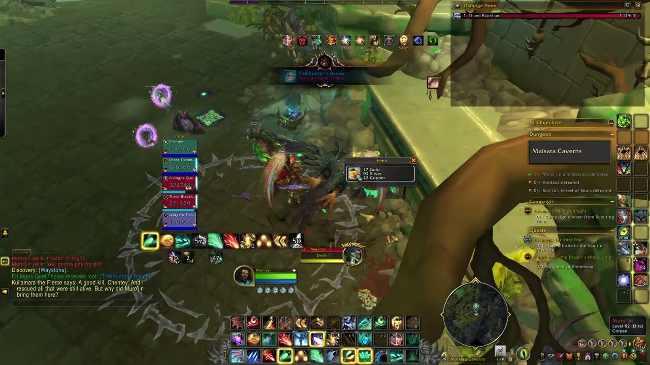 WoW Midnight 12.0.1 chronowarden preservation evoker leveling part 2: dungeons and picking herbs!