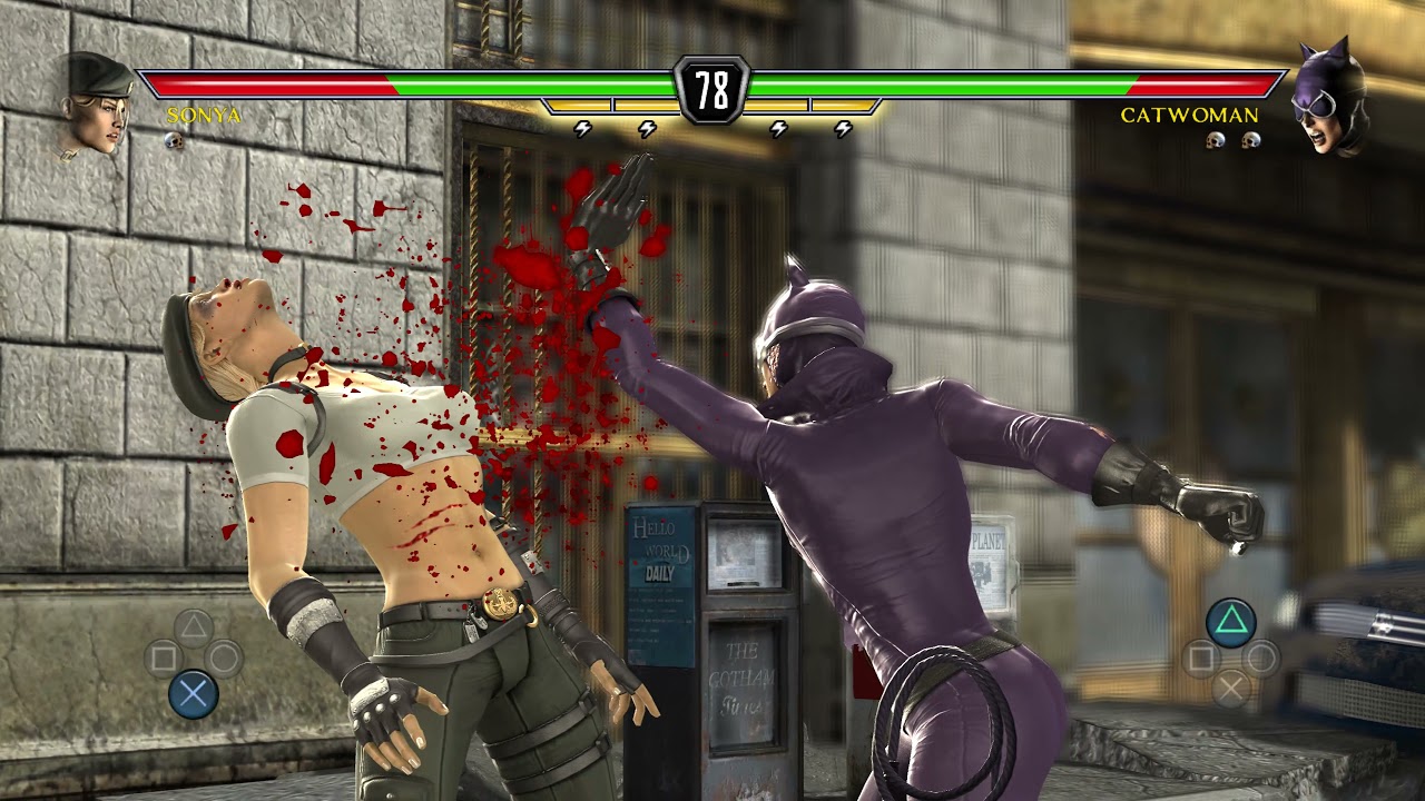 MK VS DC Klose Kombat - Sonya VS Catwoman