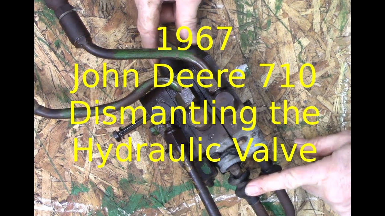 Ep 20 John Deere 710 Dismantle Hydraulic Valve