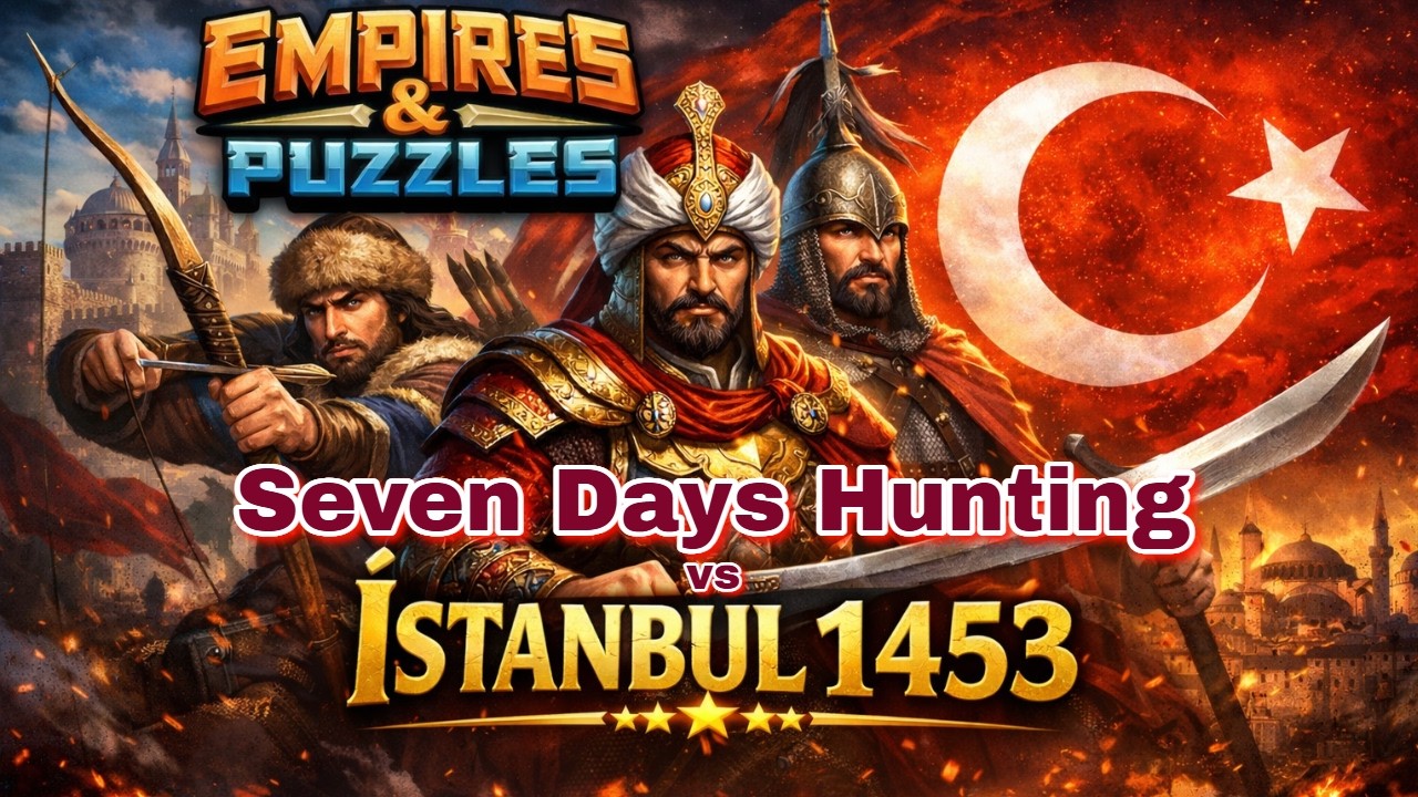 Istanbul 1453 против Seven Days Hunting (7DH) - 5 марта 2026 г. Savaş ⚔️ Empires and Puzzles Alli...