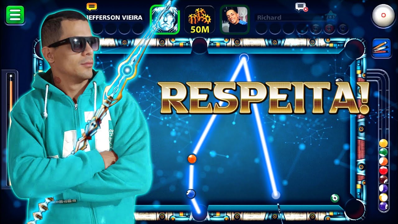 fui Desafiado todas na TABELA  ao VIVO- 8 ball pool