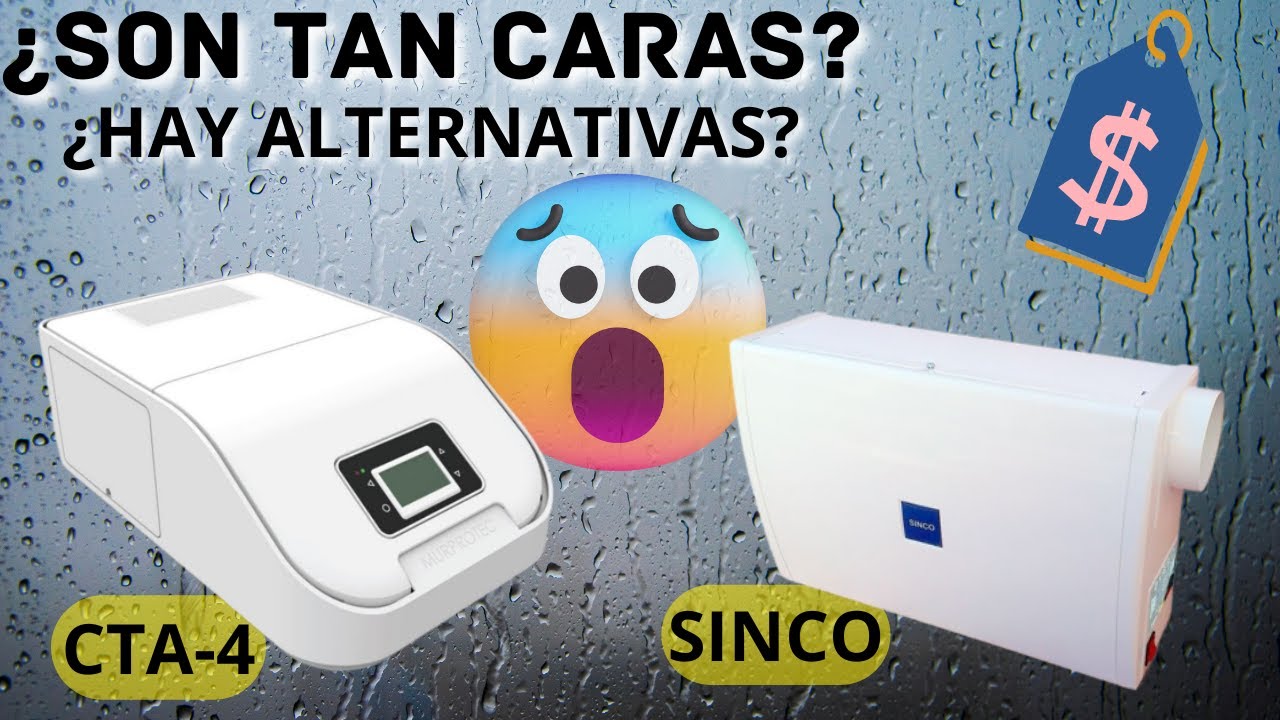 Máquina para la humedad por condensación CTA4 de murprotec QUE ES Y COMO FUNCIONA alternativas?