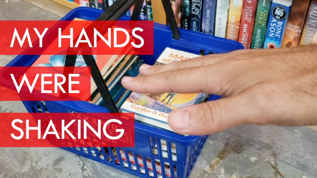 Holy Grail Sci-Fi Book Haul from Goodwill