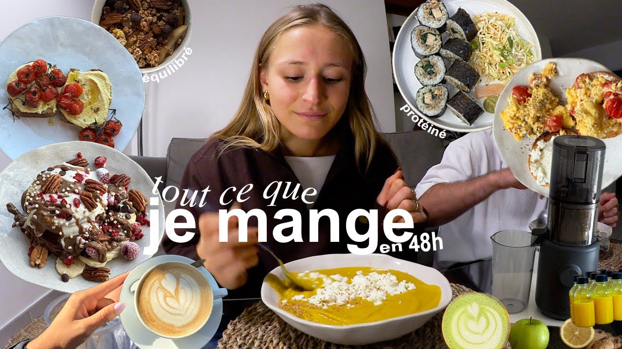 ce que je mange pour me sentir BIEN dans mon CORPS | recettes faciles, protéinées & réconfortantes