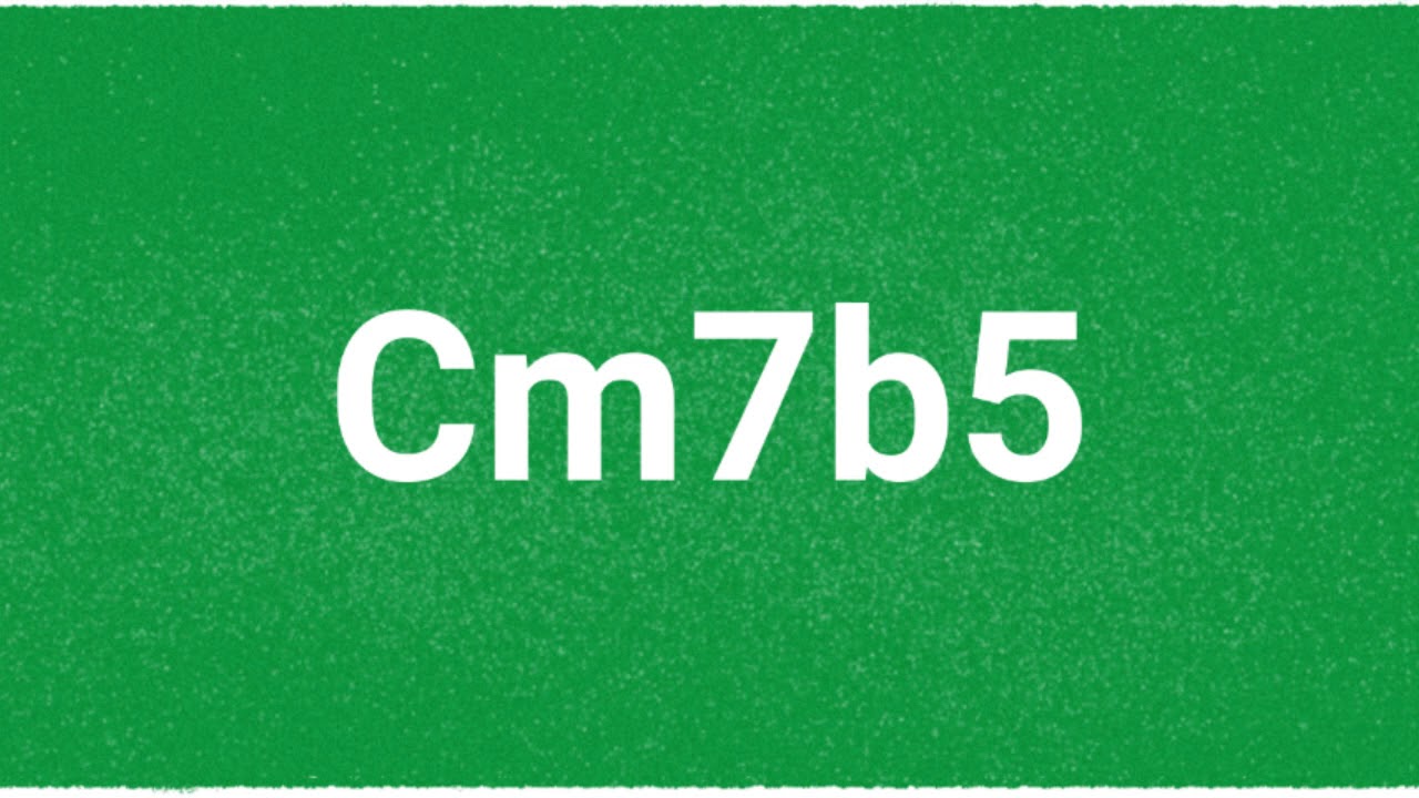 ONE CHORD WORKOUT - Jazz Backing Track Jam - Cm7b5