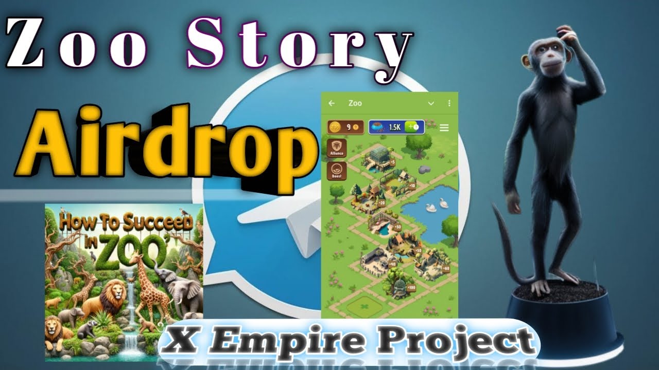 Zoo Coin Airdrop By X Empire Full Guide || Zoo Airdrop Mining Phase  | Zoo Coin Telegram mining bot
