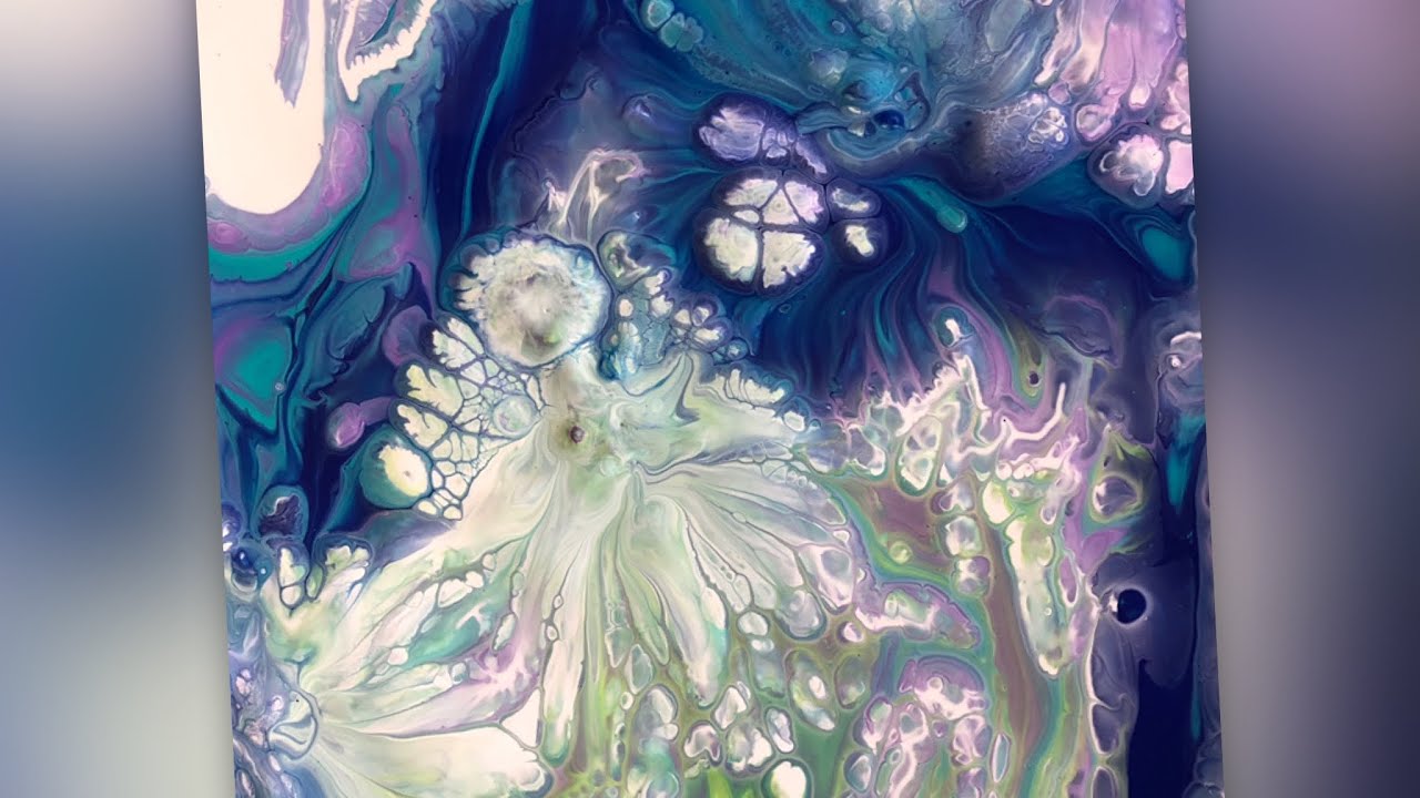 Acrylic pouring Australian: look what Ava did, wow, Kmart products