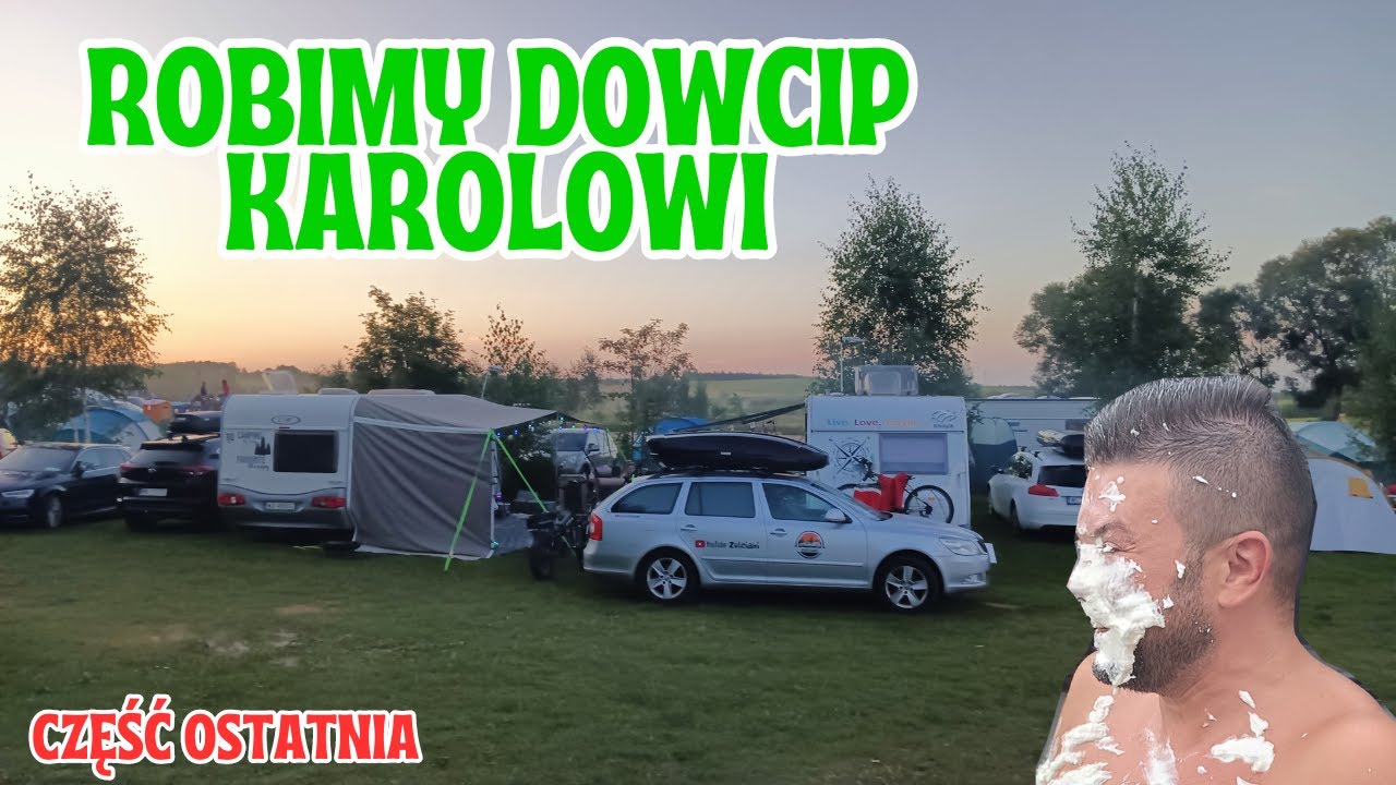 CAMPING BINDUGA 69. Mega dużo humoru.(vlog#305)/zolciaki