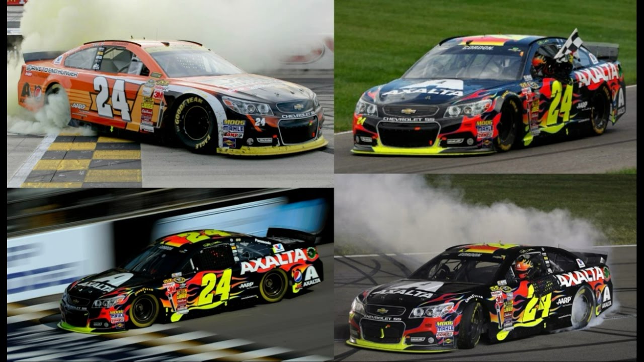 All 4 of Jeff Gordon's Wins in 2014 (Finishes) Jeff Gordon Edit