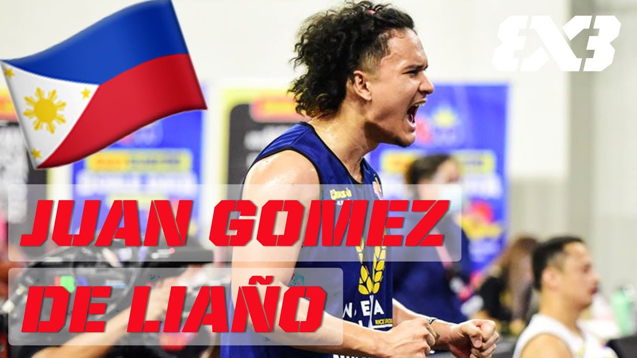 CRAZY Highlights🔥 Juan Gomez de Lia&ntilde;o | Philippines 3x3 President's Cup