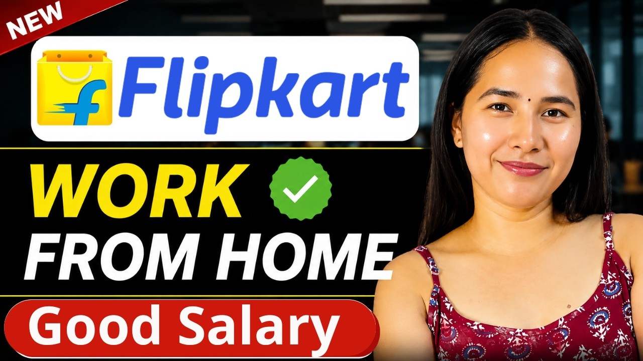 Flipkart Work From Home Jobs 🔥 | Direct Interview | Flipkart Customer Support Job |  Apply Now