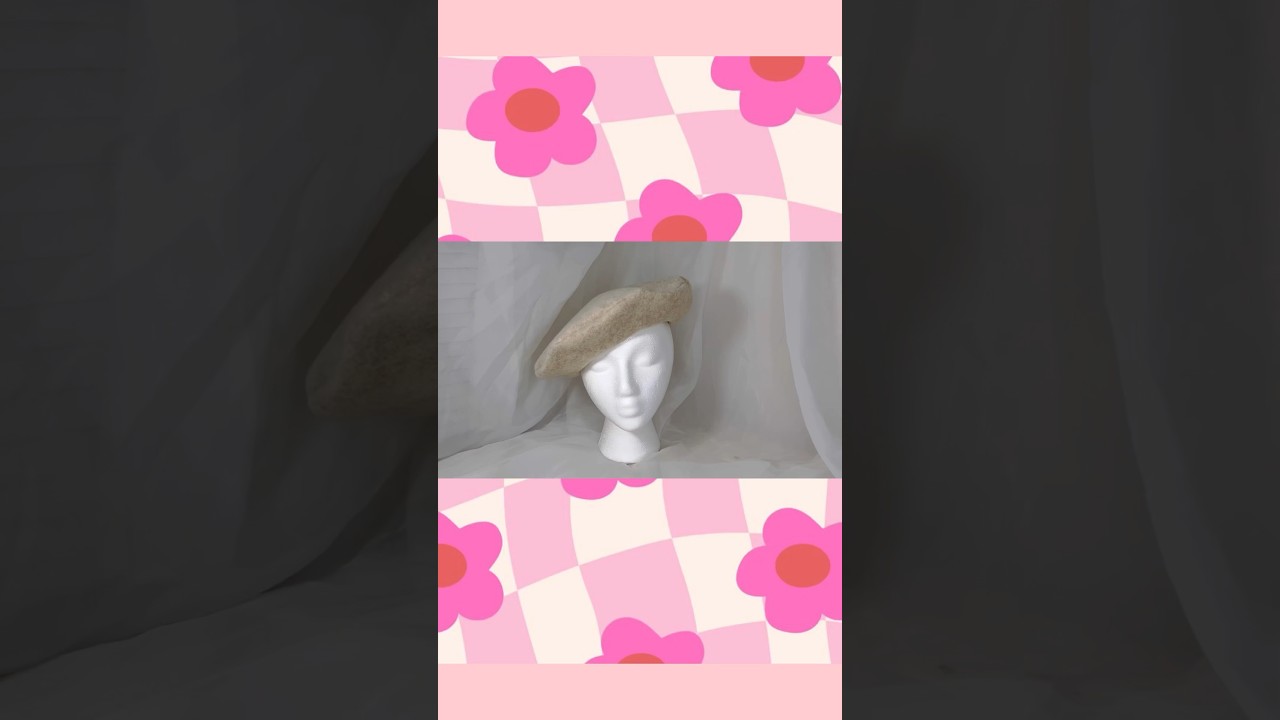 Boina Tutor&iacute;al #moda  #tutorial  #1k