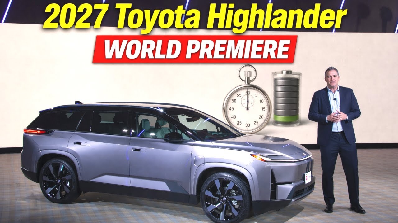 Мировая премьера Toyota Highlander 2027 года потрясла рынок внедорожников.