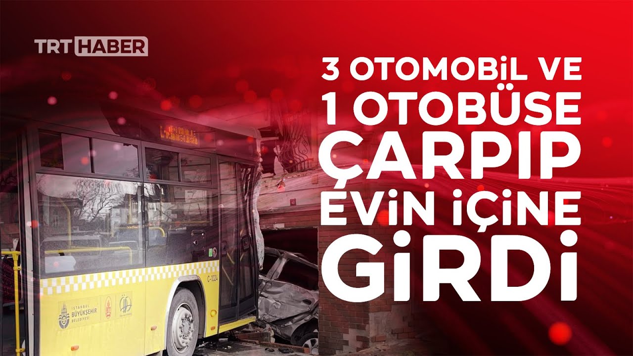 İETT otobüs kazasının görüntüleri ortaya çıktı