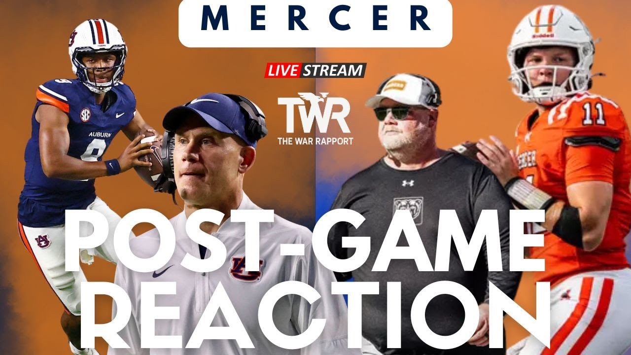 REACTION: Auburn DESTROYS Mercer For 5th Win!