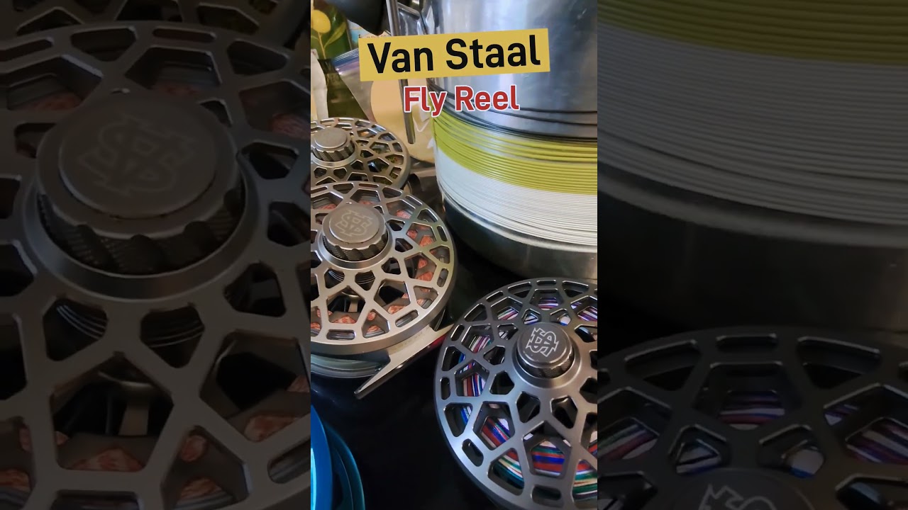 Van Staal Fly reel is Ultra-light one class lower and Strongest drag one class above #flyfishing